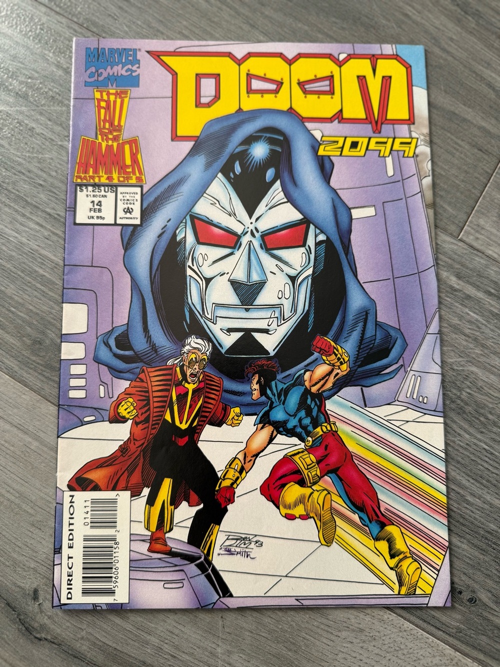 Marvel Doom 2099 ‘The Fall of the Hammer Part 4 of 5’ Comic Book printed in 1994